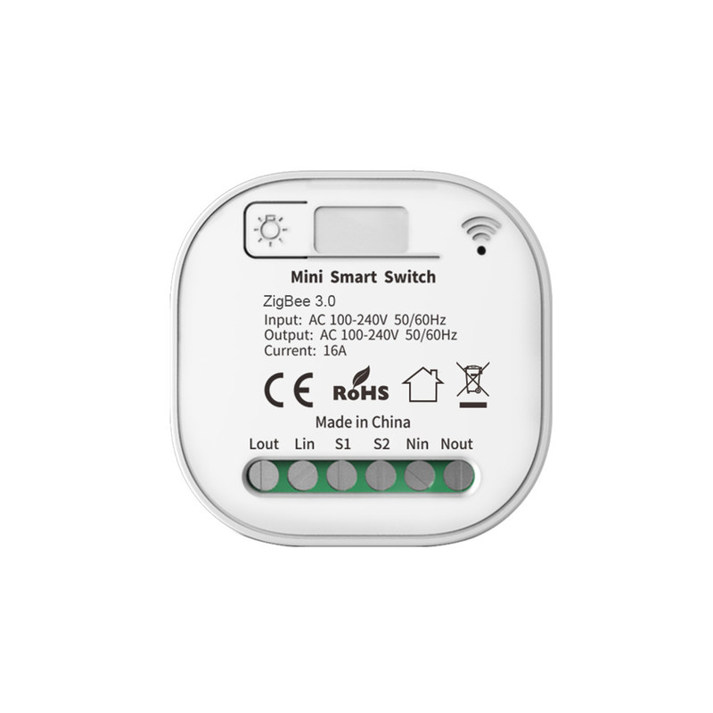 Smart Home Automation Fernleuchtschalter 16A Breaker Modul Tuya Smart Timer Wandlicht Schalter Unterstützung Sprachsteuerung