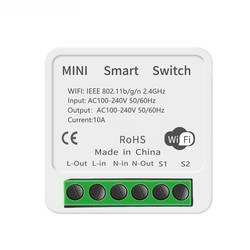 Schalter-intelligentes Unterbrecher-Modul-Smart-Leben APPfernsteuerungsschalter-Sprachrelais-Timer Tuya 16A 10A Wifi