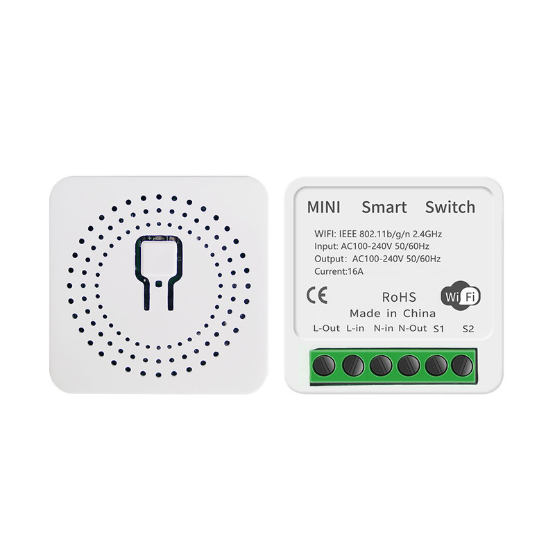 Tuya Alexa Timer Smart Switch 10A Relay Modul Funktion Fernbedienung Smart Switch Unterstützung von Google Alexa Sprachsteuerung einfache Installation