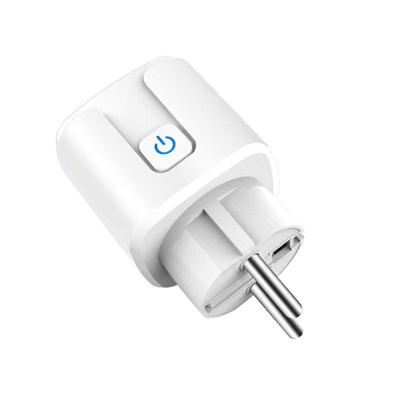 Sockel 16A Tuya WIFI intelligente EU-Stecker Tuya-Sprachsteuermacht-intelligenter Glühlampe-Sockel