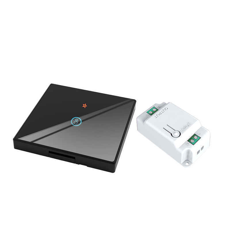 Wireless-Fernbedienung Schalter gehärtetes Glas-Panel mit Mini-Smart-Bremser bestchoice für alte Version Schaltung
