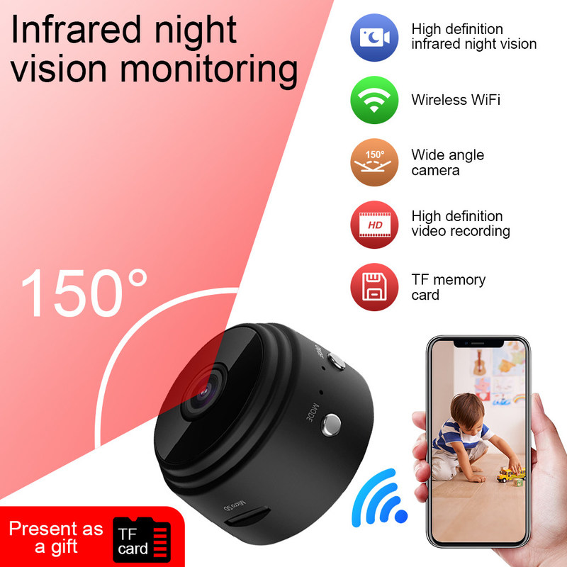 Voice App Remote Wireless Smart Security A9 Kamera kostengünstigste Unterstützung App Steuerung und Fernkontrolle Funktionen