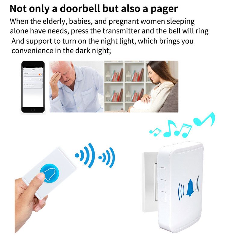 Türklingel-Kamera Smarts Wifi drahtloser Video- 30W Türklingel-hoher Auflösung Fernsteuerungs-