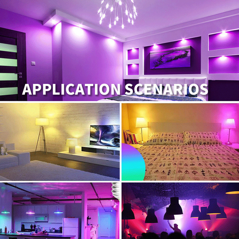 AC 100-240V Spannung RGB-LED-Leuchten mit Fernbedienung