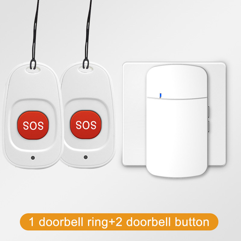 Entdeckungs-Winkel CR123A-Batterie-Anruf-Ring Doorbells 110° zu Ihrer Hals-Sicherheit