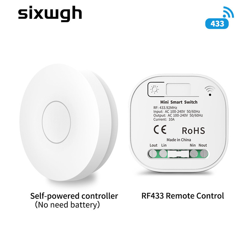 Weißer Schalter 86*86*40mm Zigbee intelligenter Faden-Lichtschalter Wechselstroms 100-240V Homekit