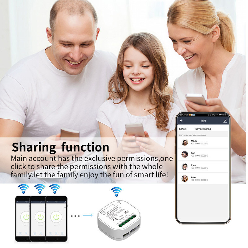 drahtlose Fernsteuerungsschlüsselselbst Homekit schalter 2.4GHz Wifi drei auf Aus-Schalter