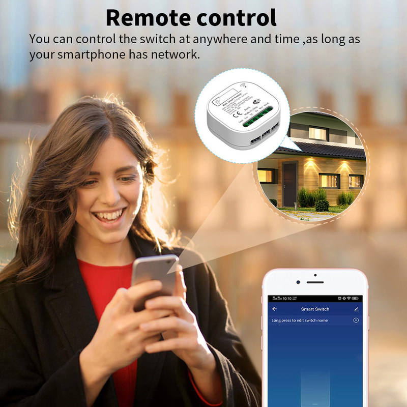 drahtlose Fernsteuerungsschlüsselselbst Homekit schalter 2.4GHz Wifi drei auf Aus-Schalter