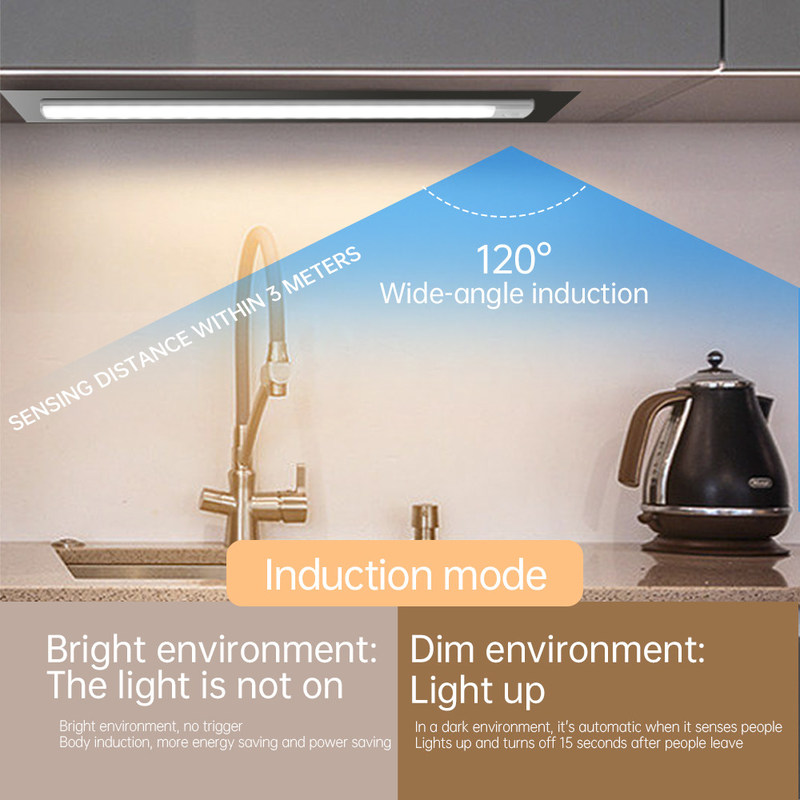 Multi-Szenario-Nutzung Intelligenter Sensor Licht Smart Switch 25 Sekunden automatisches Herunterfahren