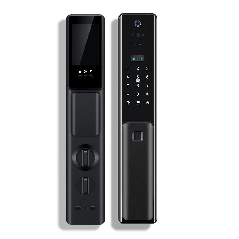 Heimsicherheit Smart Door Locks 3D Gesichtserkennung Anti-Peeping Passwort mehrere Funktionen die meisten Sicherheitssystem