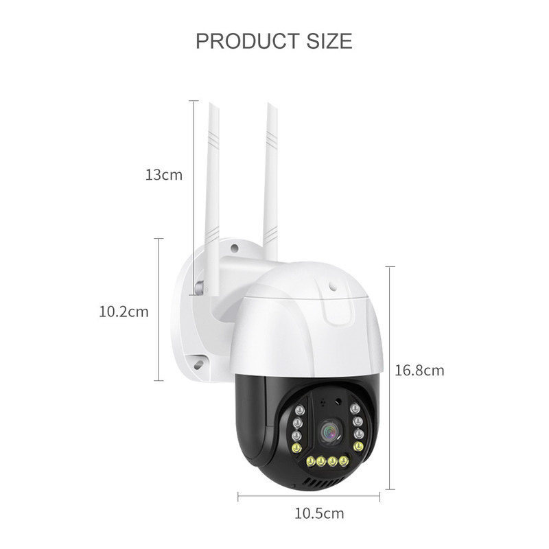 WIFI Smart Monitor Kamera Mehrwinkelüberwachung mit Fernzugriff Bieten Sie die höchste Sicherheit Sicherheit zu Hause Garantie