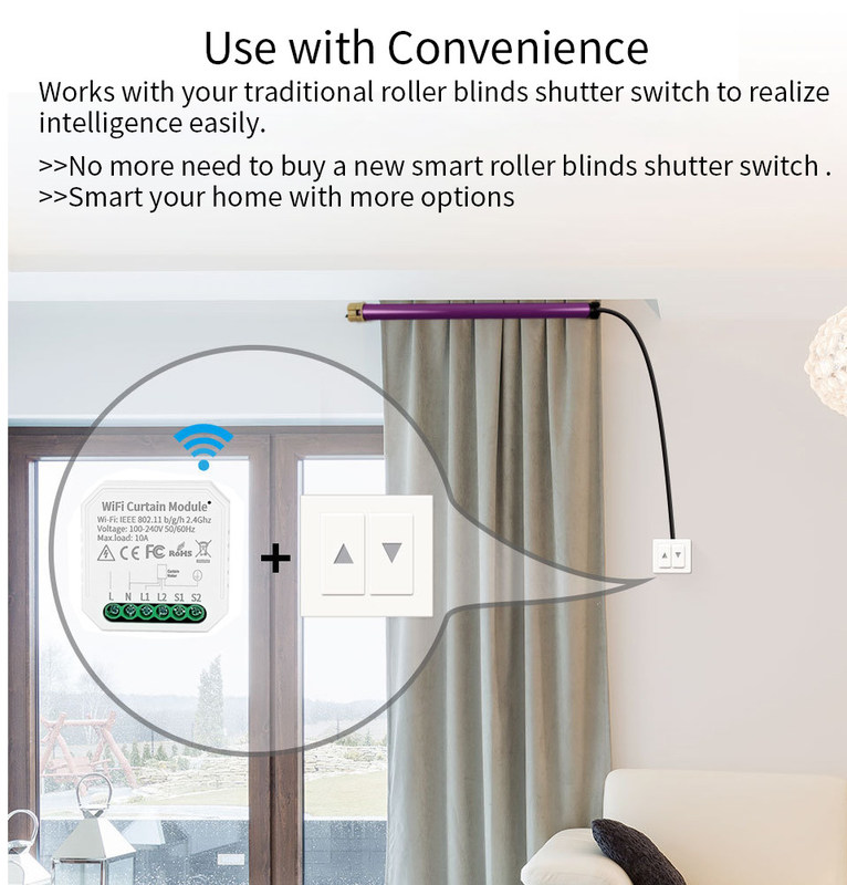 Wifi-Smart-Switches Fernsteuerung und Sprachsteuerung mit Planung und Automatisierung, Energieüberwachung, einfache Installation und Einrichtung