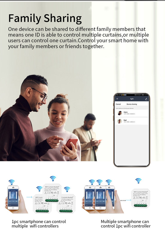 Wifi-Smart-Switches Fernsteuerung und Sprachsteuerung mit Planung und Automatisierung, Energieüberwachung, einfache Installation und Einrichtung