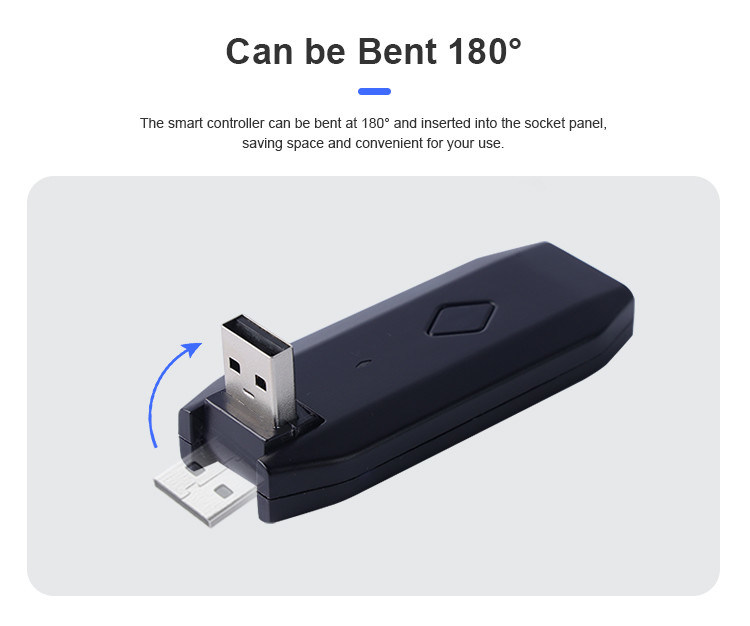 USB-Version universell Homekit Smart Switch Nennspannung 3V-5V leicht tragbar und unterstützt Fernbedienung viele Funktionen