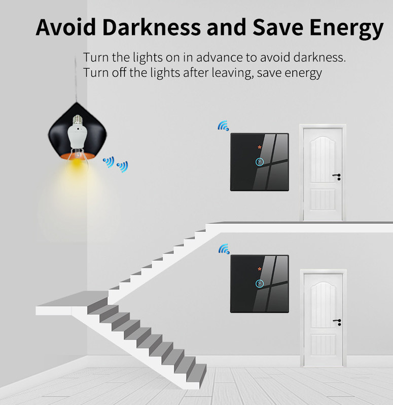 2.4GHz Homekit Smart Switch RF433 Fernbedienungsschalter für Heimautomation unterstützen mehrere Funktionen