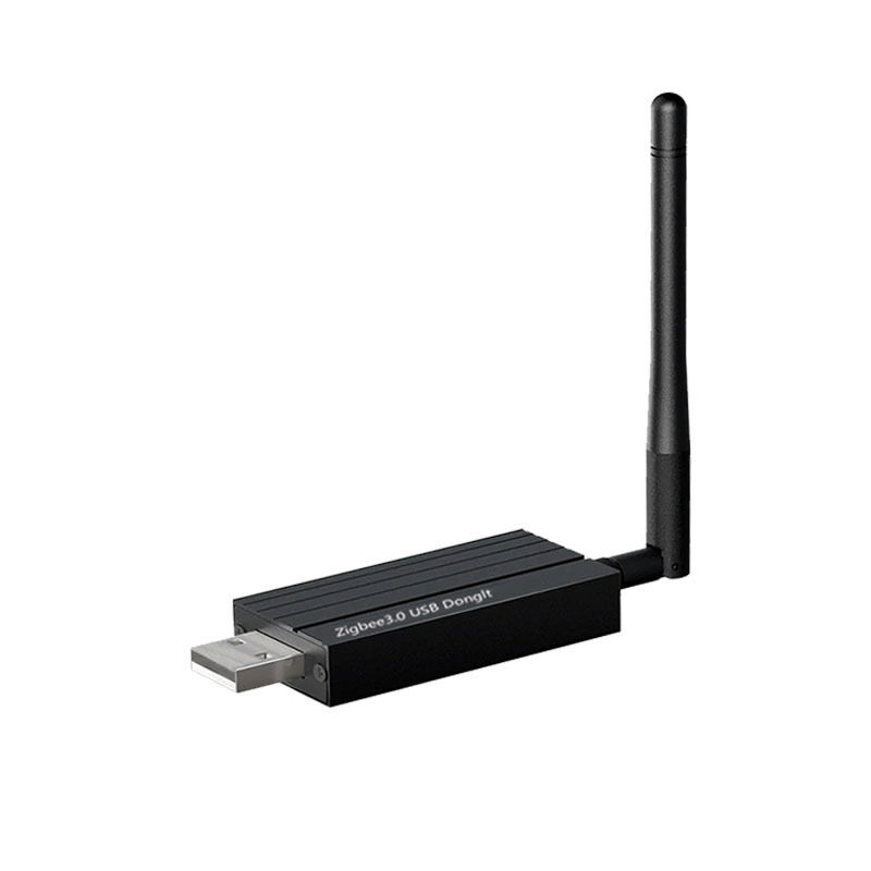 SIXWGH Zigbee 3.0 USB Dongle Plus Universelles Smart Home Gateway mit +20dBm Verstärkung für Home Assistant Zigbee2MQTT, OpenHAB