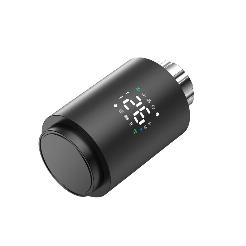 SIXWGH Zigbee 3.0 Smart Thermostatic Radiator Valve (TRV) Alexa/Google Assistant Tuya App 7-Tage programmierbare drahtlose Heizung