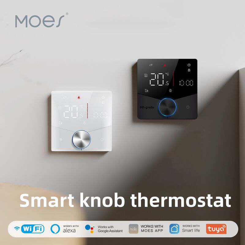 SIXWGH Tuya Smart WiFi Thermostat Elektrische Heizung APP Steuerung Sprachassistent Kompatible Energiesparmodus Kindersperre hoch