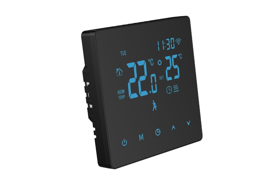 Intelligenter WLAN-Fußbodenheizungsthermostat mit Sprachsteuerung, App, LED-Anzeige für den privaten und gewerblichen Gebrauch