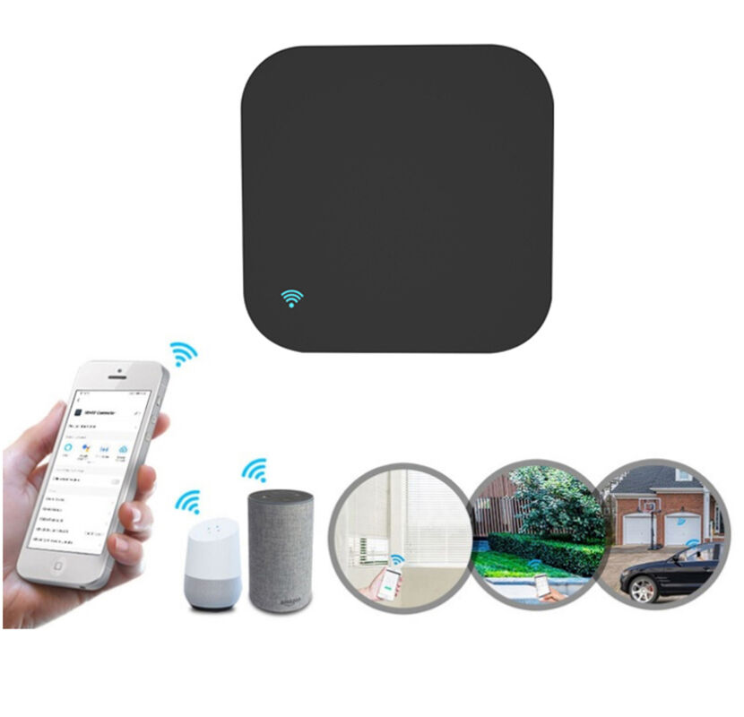 SIXWGH Tuya Smart Fernbedienung US/EU/PL Alexa Google Home Kompatibel 360° Abdeckung FCC Zertifiziert Zigbee Smart IR Fernbedienung 5V WiFi