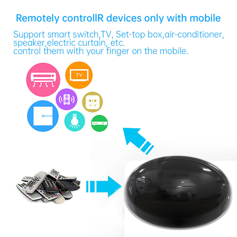 SIXWGH Smart Home WiFi Sprachsteuerung Klimaanlage Alexa Google Home TuyaApp Kompatibilität Universal Infrarot Typ-C