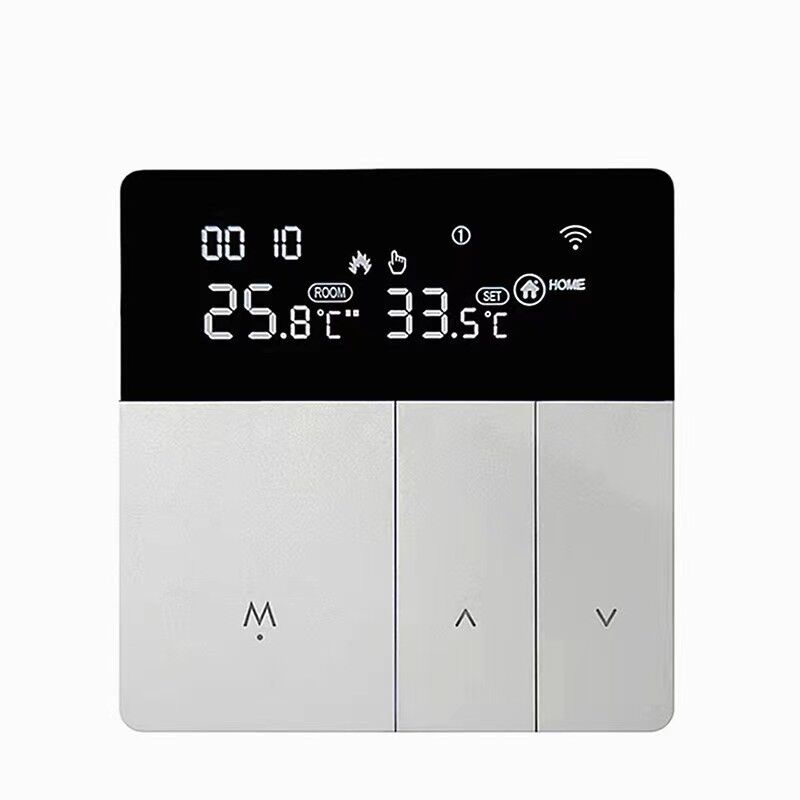 SIXWGH Smart WiFi Thermostat Tuya App Sprachsteuerung 16A Lade-LCD Programmierbarer Temperaturcontroller für Hotels mit elektrischem Boden