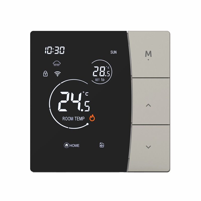 SIXWGH Intelligenter WLAN-Thermostat für Hotelnutzung Tuya App Sprachsteuerung Elektrische Fußbodenheizung 16A Last LCD-Temperaturregler