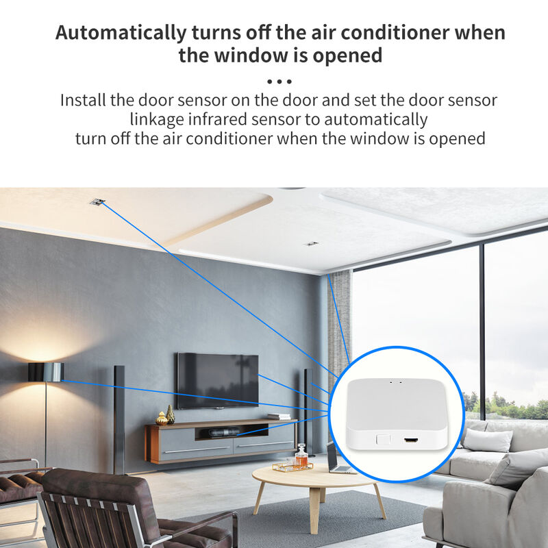 SIXWHG Tuya Smart Life Alexa Smart Home Gateway Hub Multifunktionelle Intelligenzsteuerung für das gesamte Haus für Bluetooth-Zigbee-Geräte