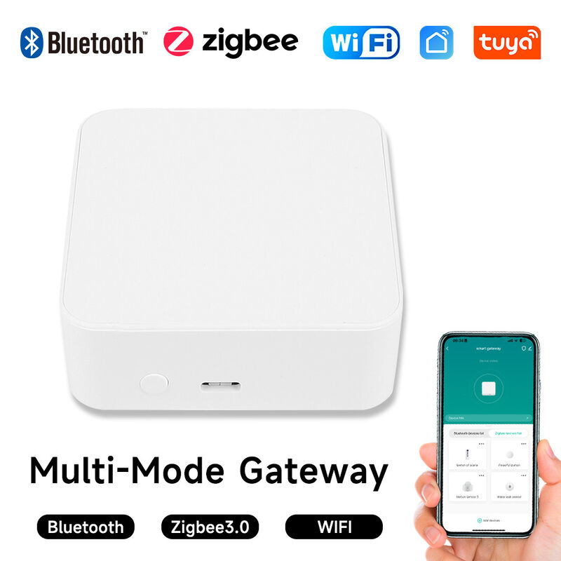 SXIWGH Großhandel Multi-Mode Gateway ZigBee 3.0 für Bluetooth WiFi Hub Smart Home Control Center Kompatibel mit Tuya Google Home