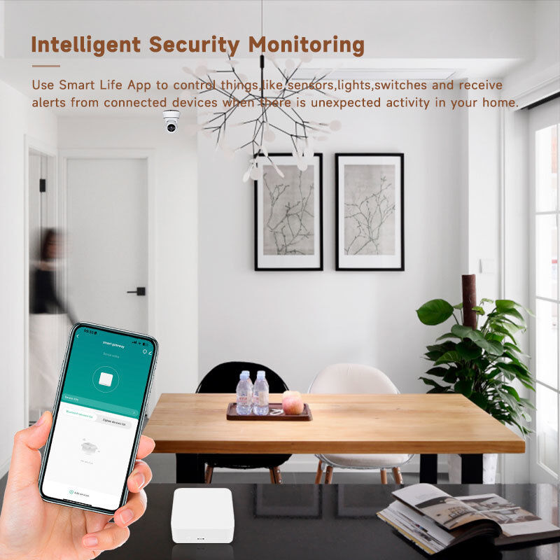 SXIWGH Großhandel Multi-Mode Gateway ZigBee 3.0 für Bluetooth WiFi Hub Smart Home Control Center Kompatibel mit Tuya Google Home