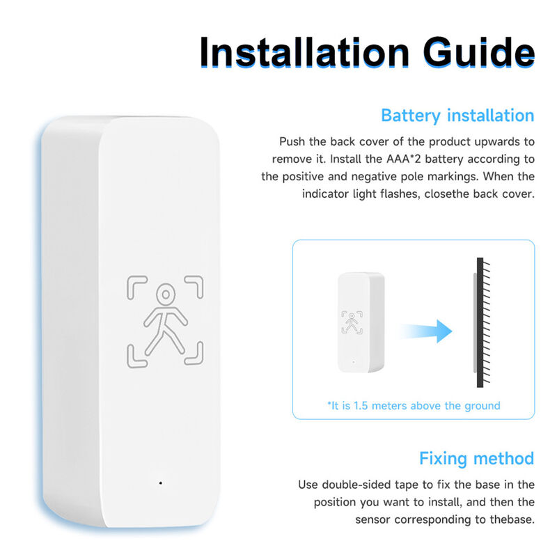 10G Millimeter Wave Radar Human Motion Sensor | WiFi Zigbee Version Optional, Tuya Smart Presence Sensor with Temp Humidity Lux Monitor